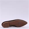 Paul Green Slip On Square Detail Loafer - Brown Suede